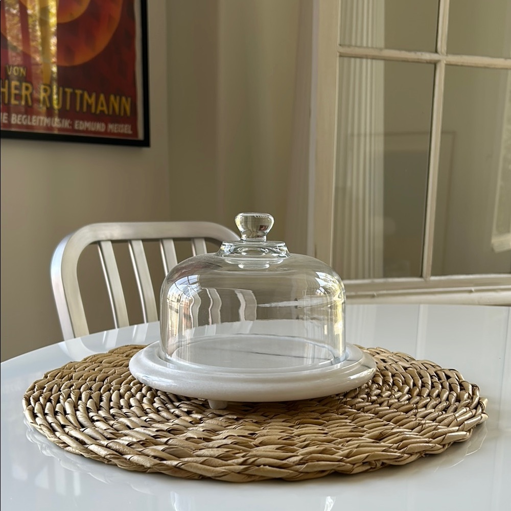William Sonoma Marble Cheese Dome